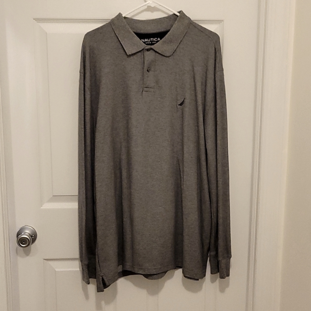 Nautica long sleeve polo XXL